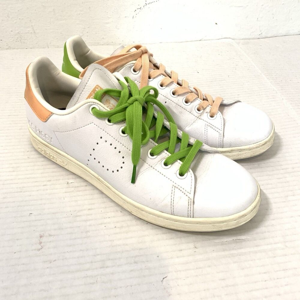 Adidas Disney x Stan Smith Miss Piggy & Kermit Sneakers Men’s 9 White Leather
